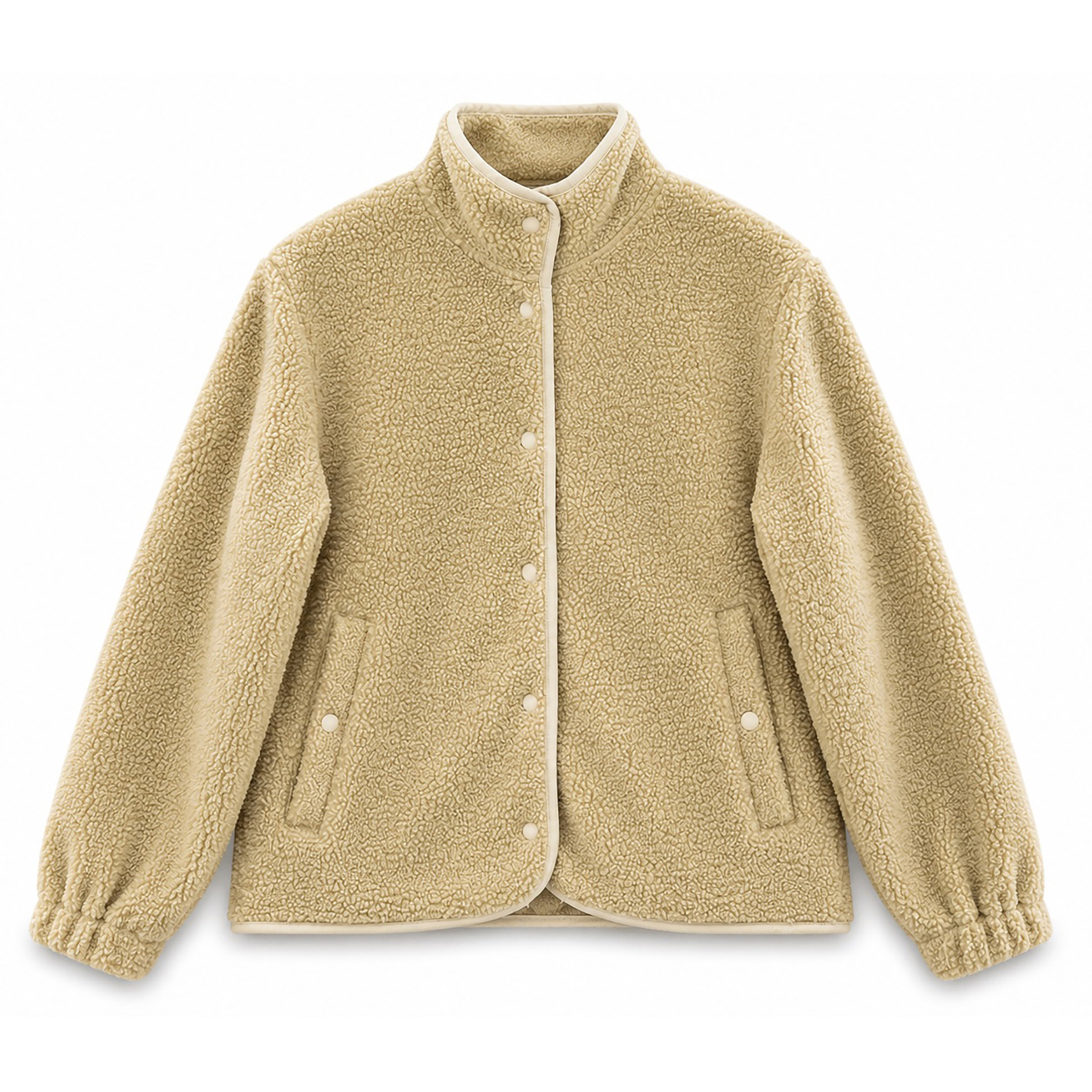 Mazine Sherpa Damen Fleecejacke braun Größe XS Lifestyle Elastisch