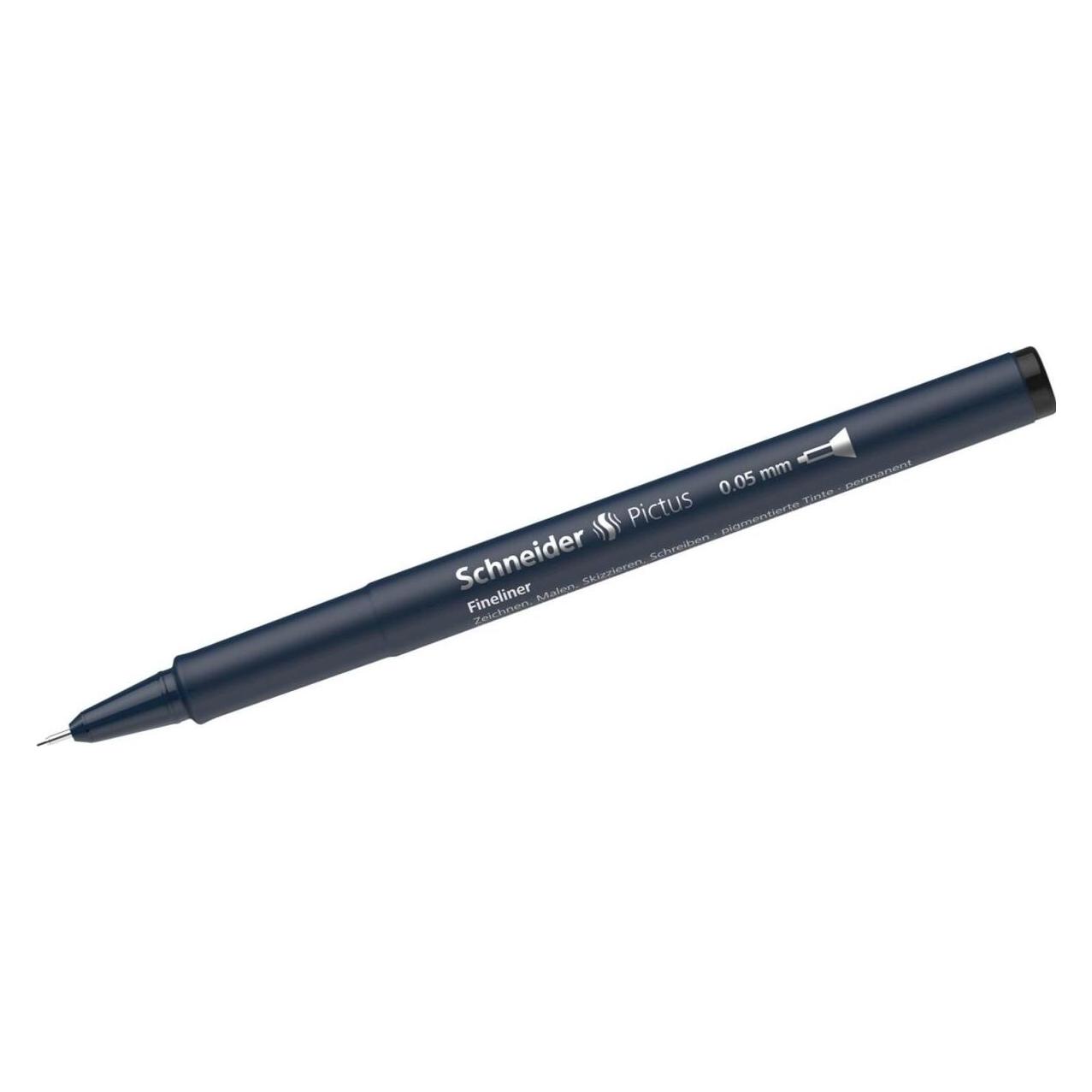 Schneider Fineliner Pictus, 0,05 mm, schwarz (1x) (197001)