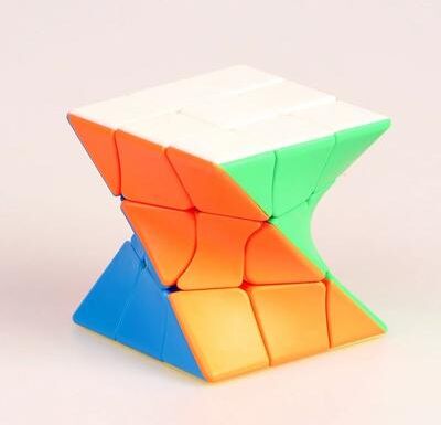 Uplifted Finds Twisted 3x3x3 Speed Puzzle Cube For Stress Relief And Brain Training Twisted 3x3x3 Speed Puzzle Cube For Stress Relief And Brain Training