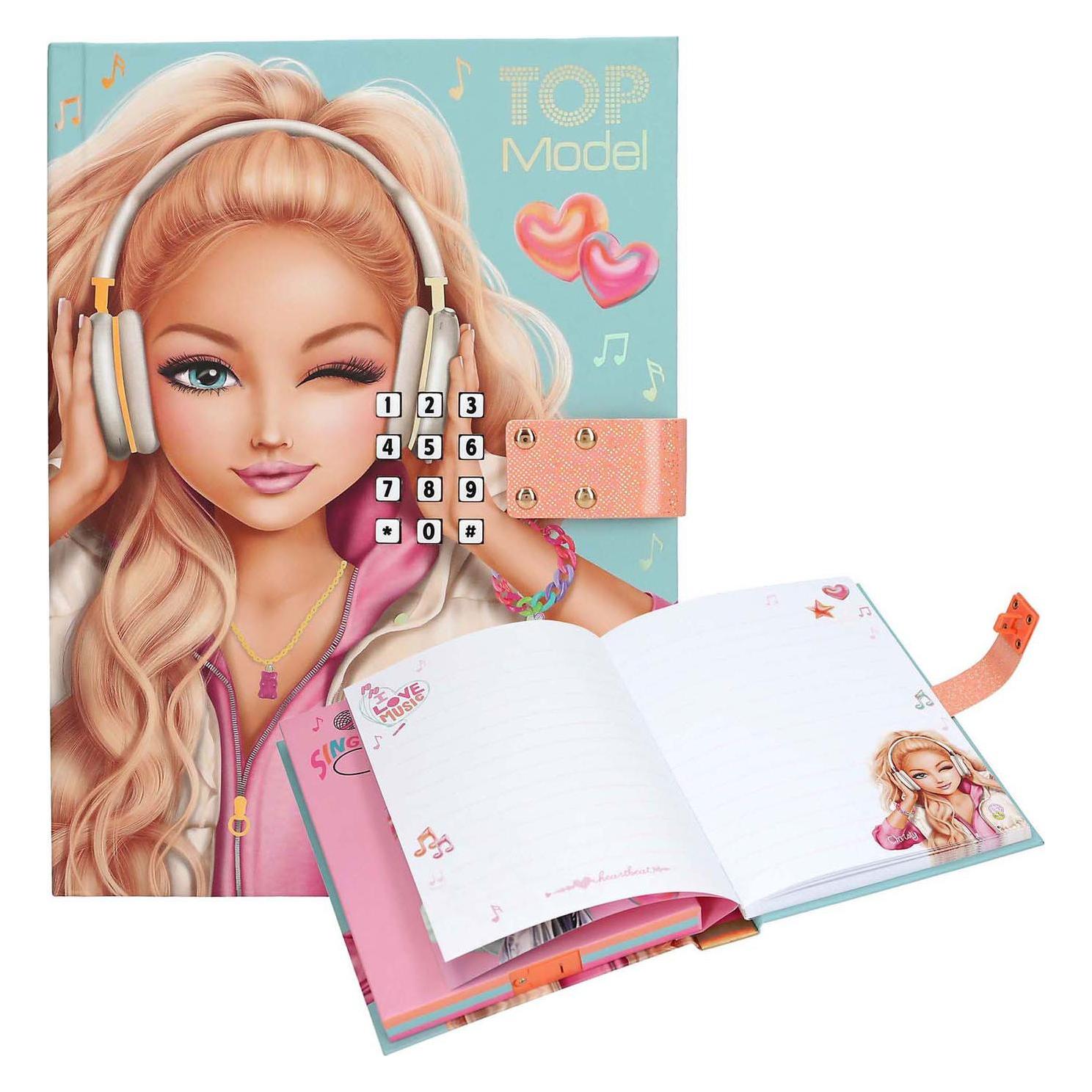 Top Model TOPModel-Tagebuch mit Code und Musik (70047440)