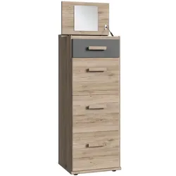 WIMEX Kommode Carbia Holzoptik Sanremo Eiche