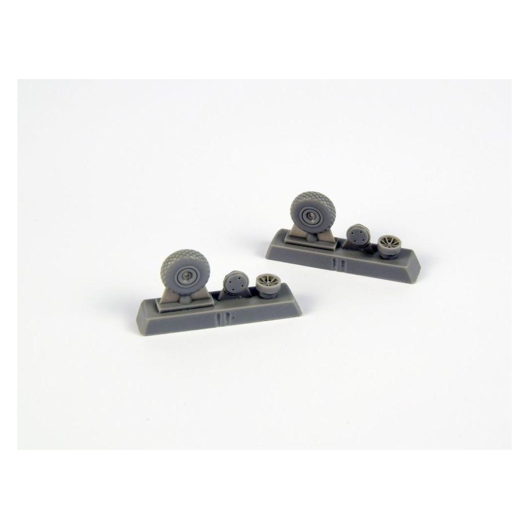 CMK P-40 Wheels-Diamond Tread f.Special Hobb (129-Q72295)