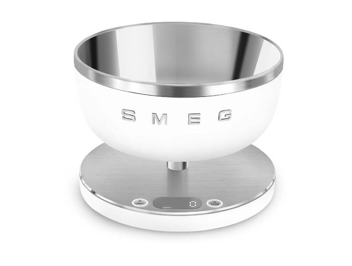 Servierwagen SMEG KSC01 WhMWW , weiss (weiß), B:20,5cm H:15cm T:20,5cm, Rollwagen, Servierwagen
