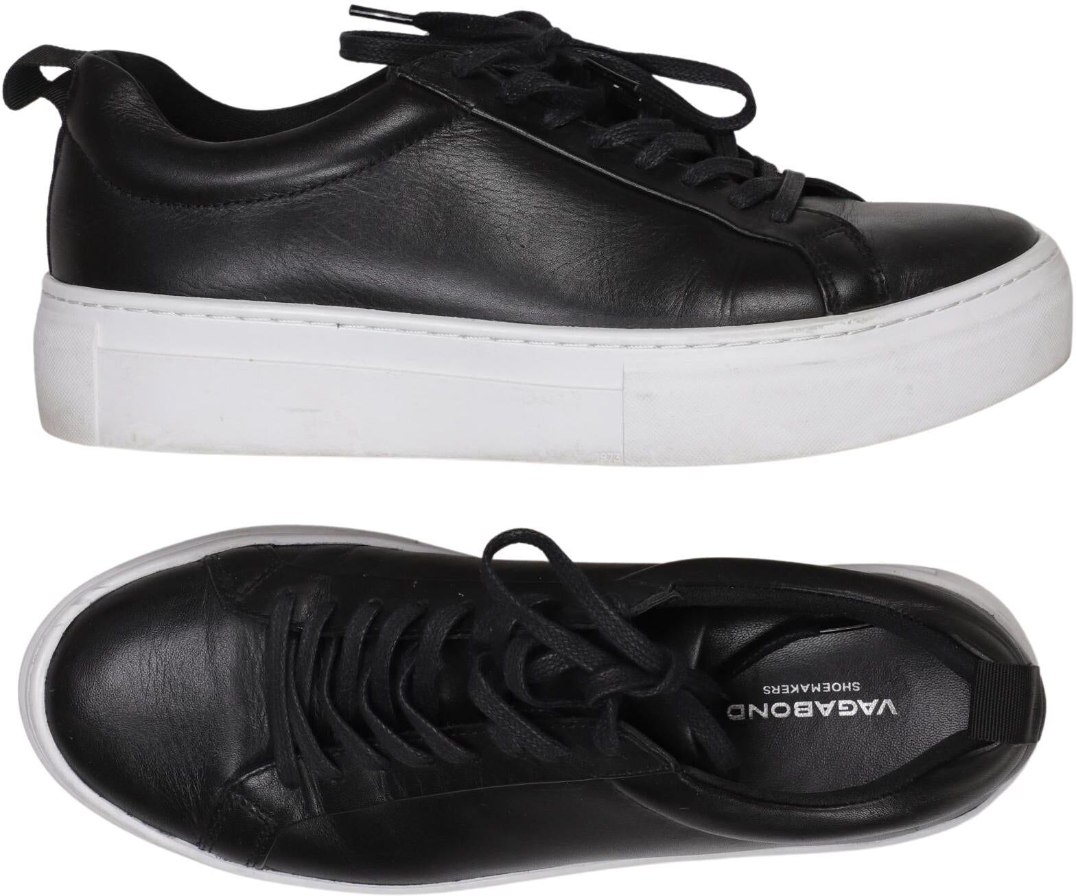 Vagabond Damen Sneaker, Schwarz, Gr. EU 37, Leder - Second Hand