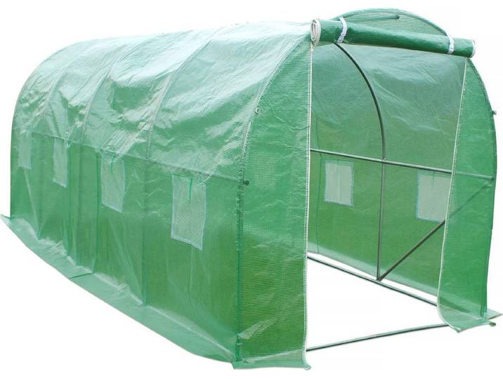 TUNNELGEWÄCHSHAUS FÜR DEN GARTEN ALTHEA - 9 m² - 4,5 x 2 x 2