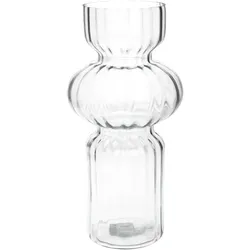 Vase (LBH 15x15x31 cm) - transparent - LBH 15x15x31 cm