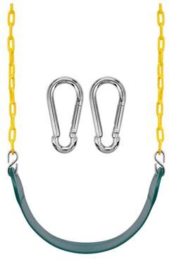 Sorbus Heavy Duty Swing Seat, 68inch Adjustable Chain, Support 220lb for Kids Outdoor Play