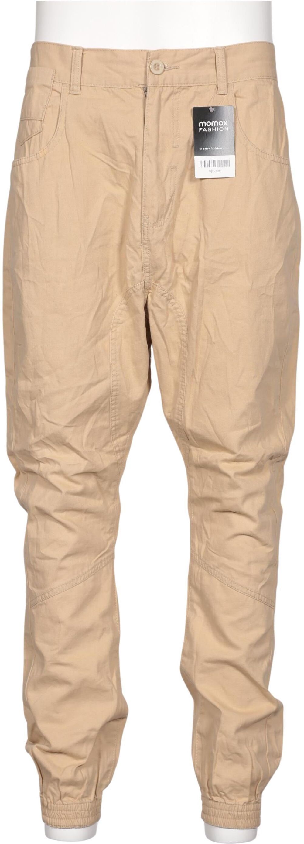 Urban Classics Herren Stoffhose, Beige, Gr. W32, Baumwolle - Second Hand