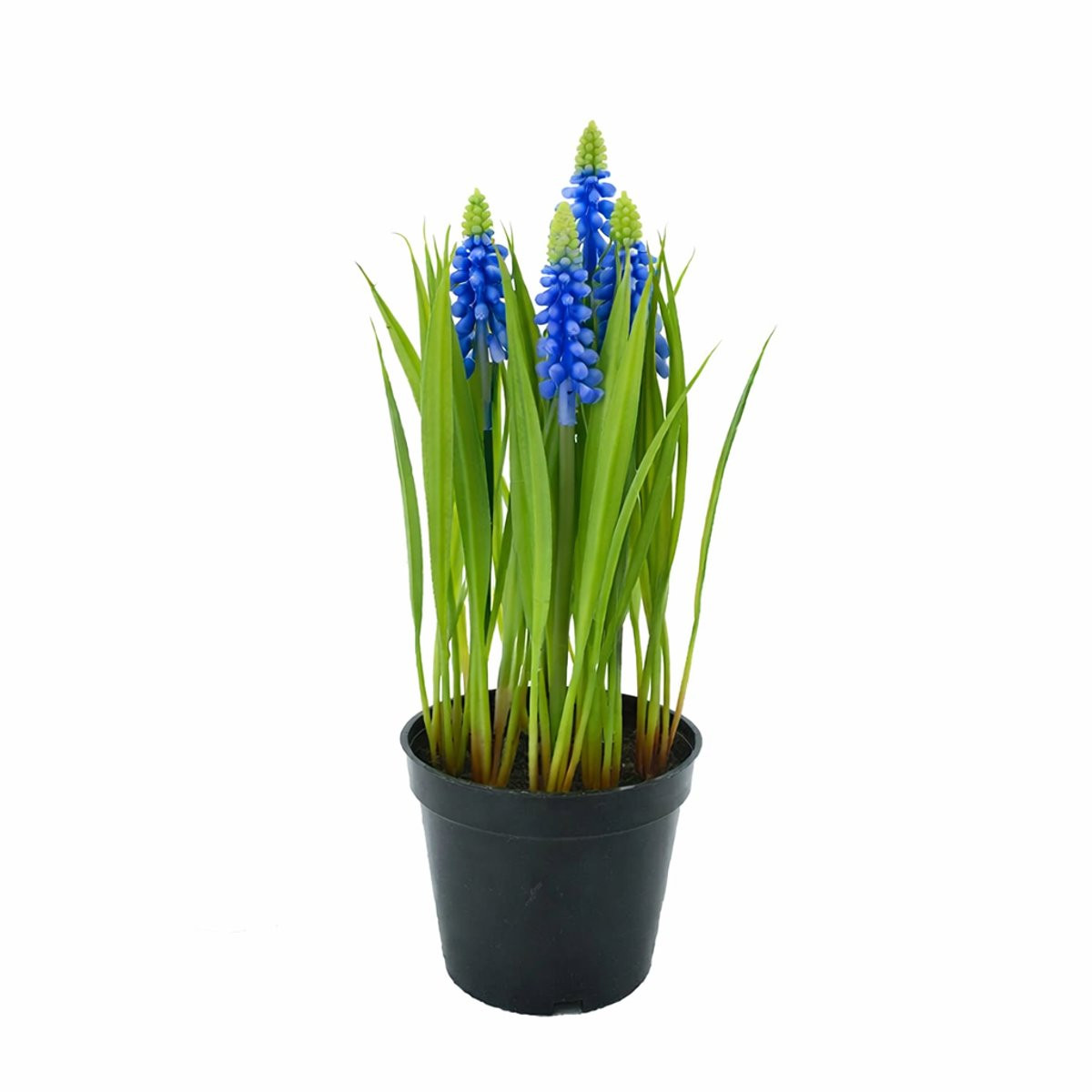 Erutan Avon Muscari spray kunstbloem blauw, 54 cm