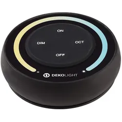 Deko-Light Fernbedienung RF-SMART, 1 Zone, Single/CCT, IP20, RF, 3V, schwarz D-843509