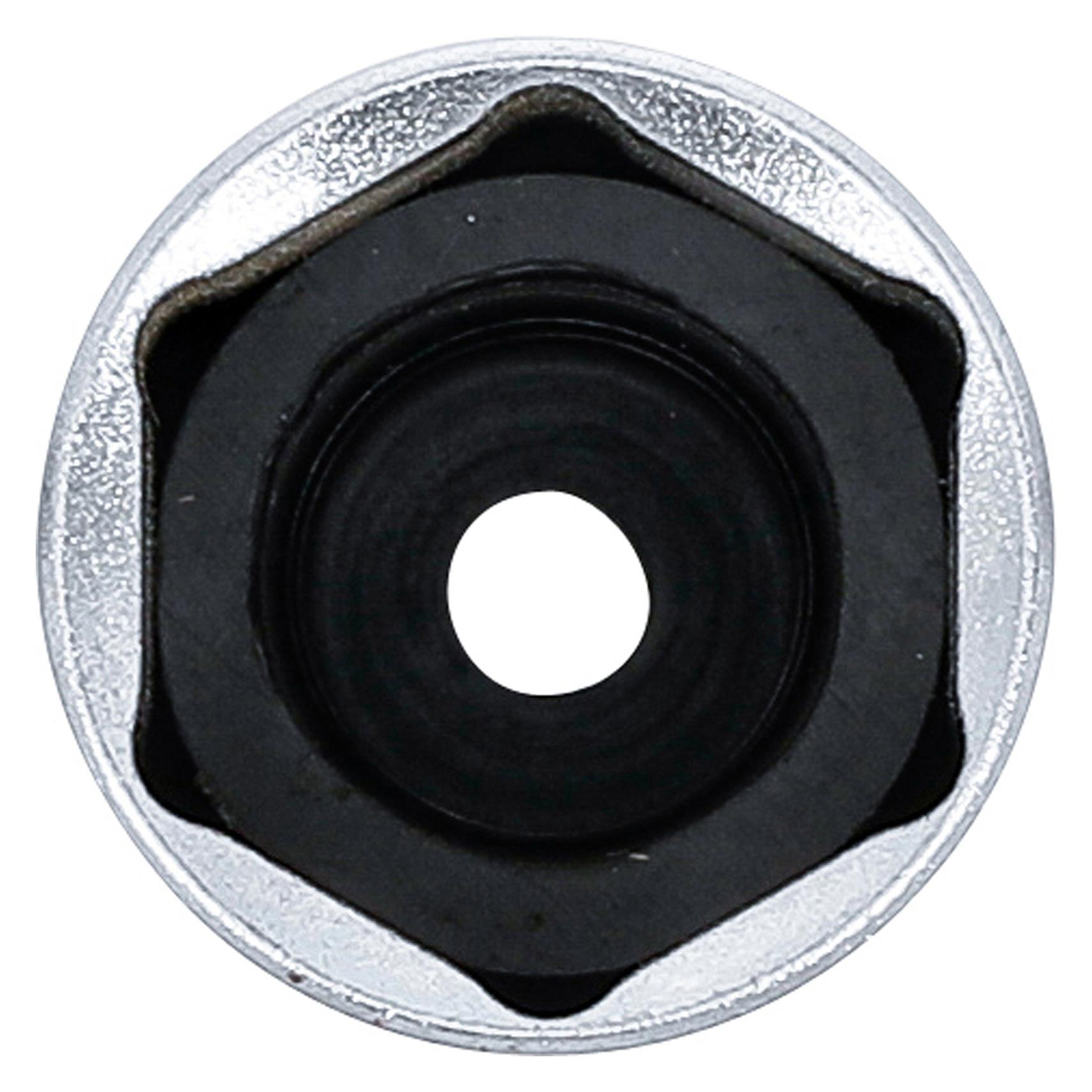 BGS Zündkerzen-Einsatz Sechskant | dünnwandig | Antrieb Innenvierkant 12,5 mm (1/2") | SW 16 mm (2425)