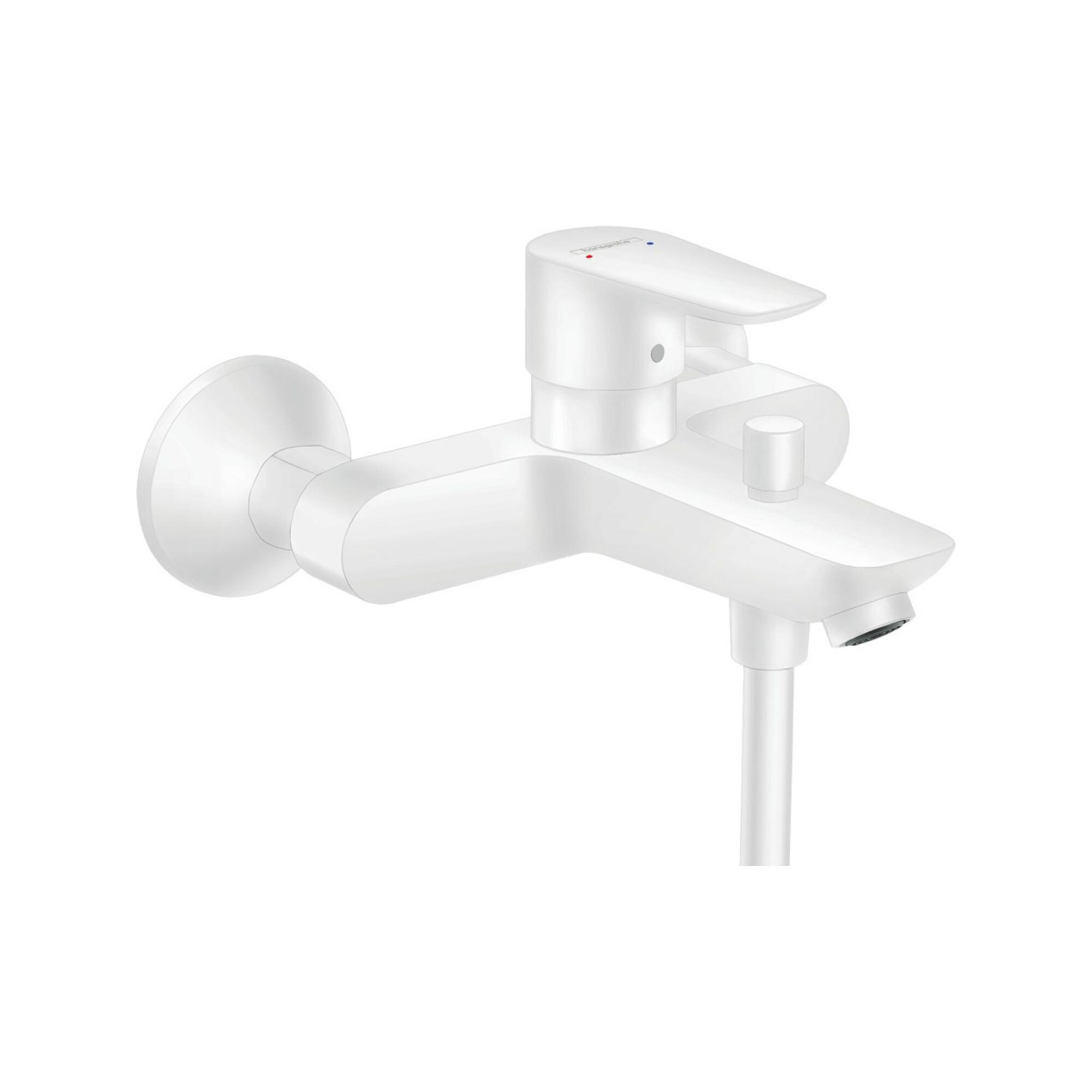 hansgrohe Wannen-Einhebelmischer Talis E AP, mattweiß (71740700)