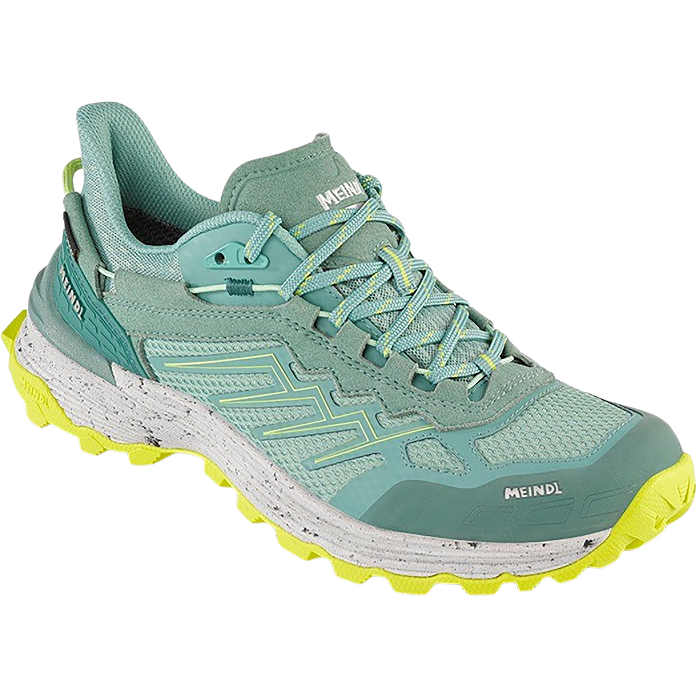 Meindl Jamaica GTX Damen Zustiegsschuhe gruen Größe 38 Trekking Wasserdicht