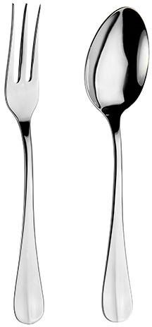 Arthur Price Classic Baguette Serving Spoon & Fork Set
