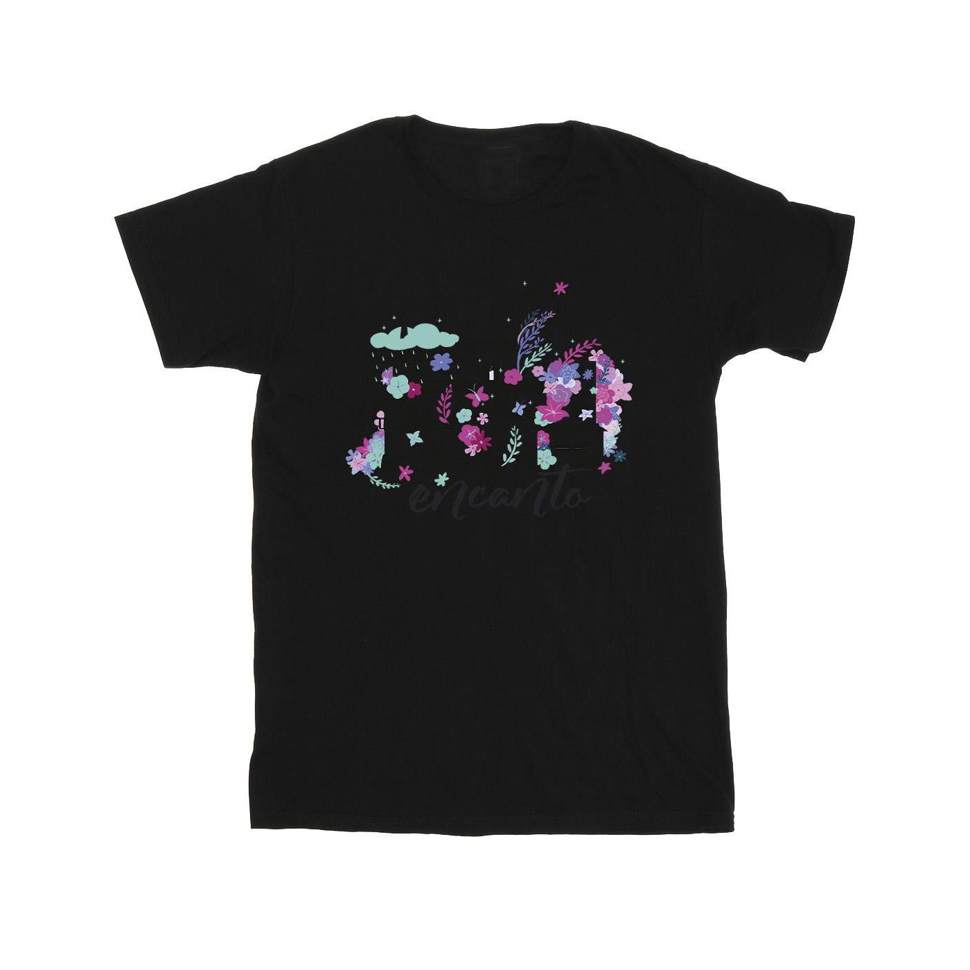 Disney Jongens Encanto Casita T-Shirt (Zwart)