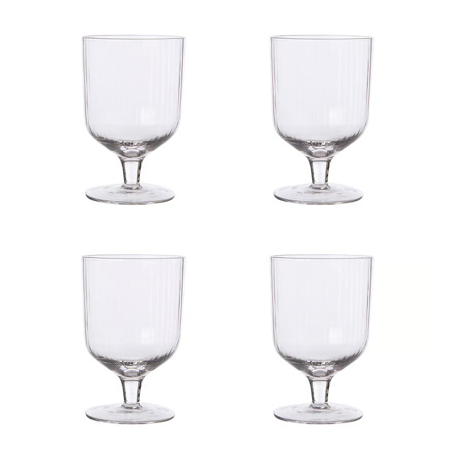 ERNST Borrelglas 4-pack Transparant