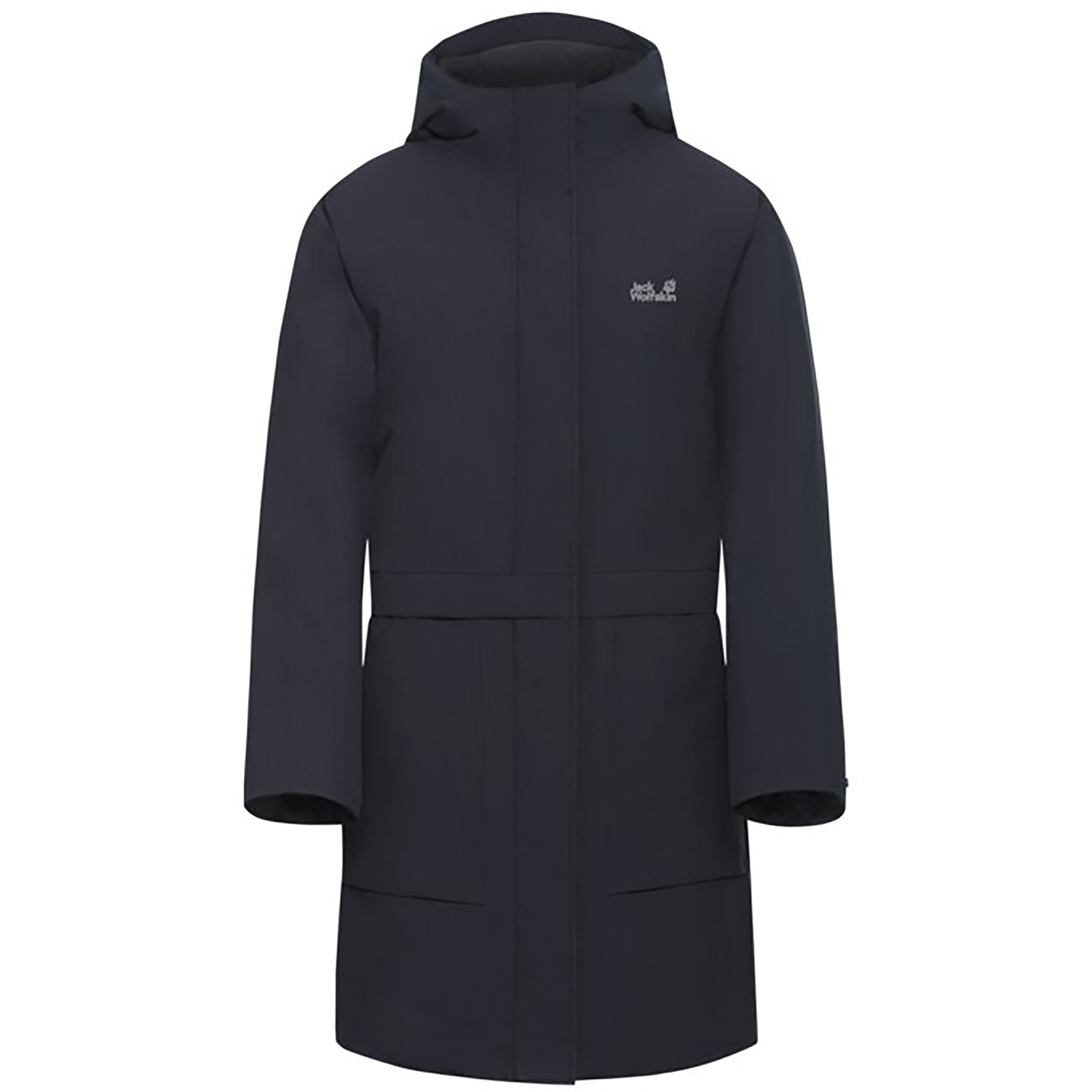 Jack Wolfskin Wintertide Parka Damen Winterjacke blau Größe L Lifestyle Wasserabweisend Wasserabweisend