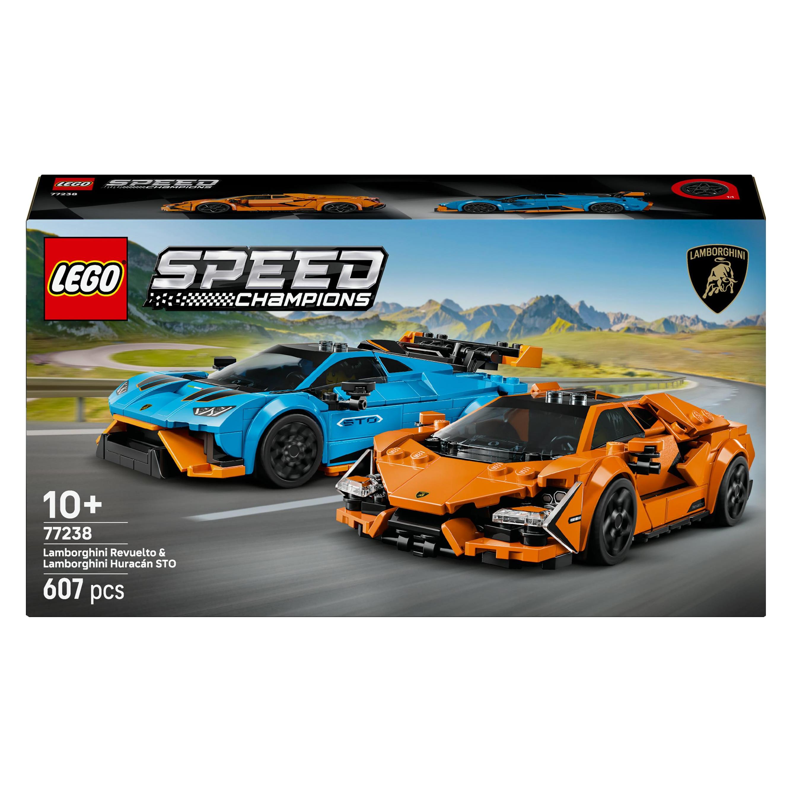 LEGO Lamborghini Revuelto und Huracán STO (LEGO Speed Champions) (77238)