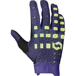Scott Podium Pro Lila/Grün Motocross Handschuhe