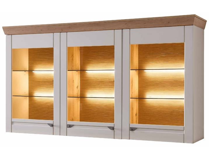 Wohn-Concept Country-L Buffet-Aufsatz Artisan Eiche Kaschmir