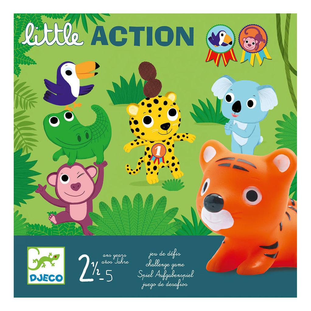 Djeco Little Action (mult) (Deutsch, Englisch, Französisch, Italienisch, 2 - 4 Spieler) (DJ08557)