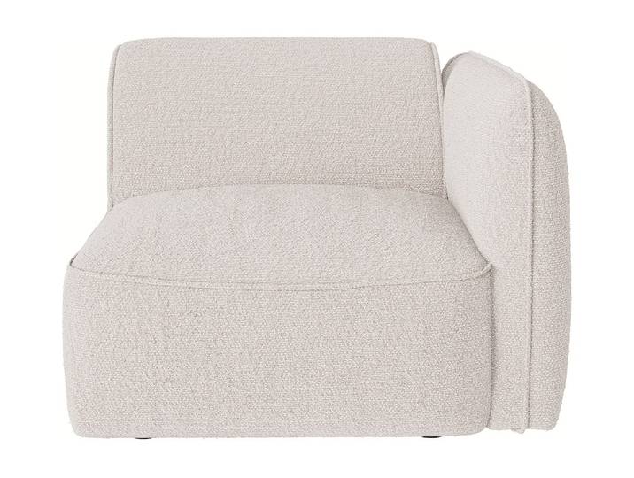 Rechtes Eckelement aus Chenille-Gewebe in Beige CAMILIO von Maison Céphy