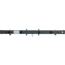 Showtec DMX Booster Bar 4 DMX Booster mit 4 Kanälen und 3- & 5-poligen XLR-Anschlüssen