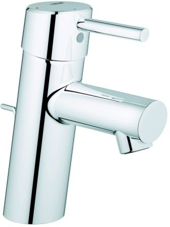 Grohe Waschtisch Armatur Concetto 2338010E chrom, mit Ablaufgarnitur, SilkMove ES