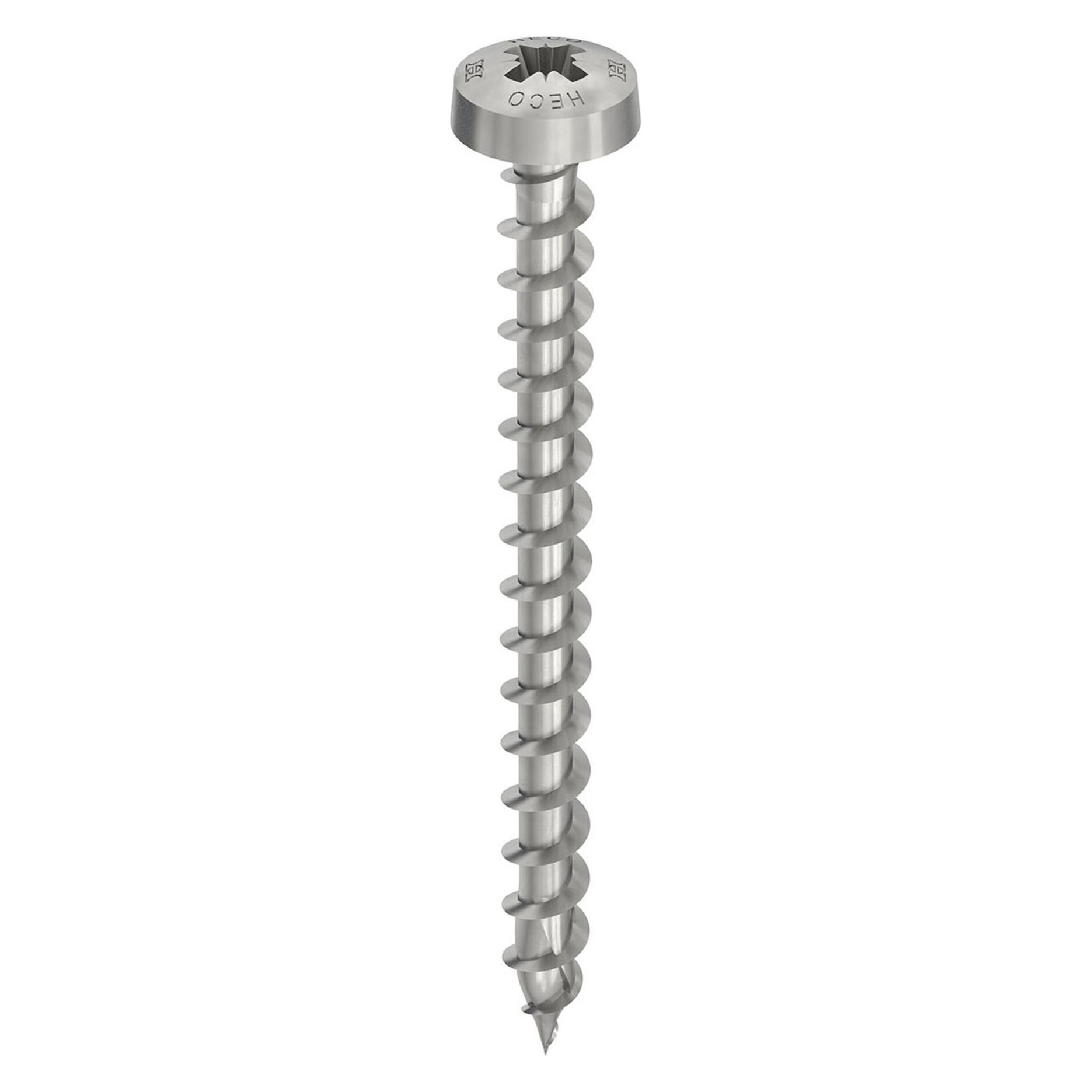 Heco HECO-TOPIX-plus A2 4,0 x 50, Rundkopf, Pozi-Drive, VVG (65001533)