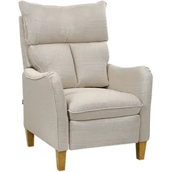 SESSEL hellbeige manuell verstellbar Royston
