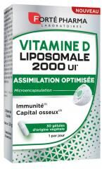 Forté Pharma Vitamine D Liposomale 2000UI - 30 Gélules (30 Jours) - Boîte 30 gélules