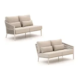 + 10 % Kassenrabatt | Bellagio Mineo Lounge Element linker Arm + rechter Arm 144 cm
