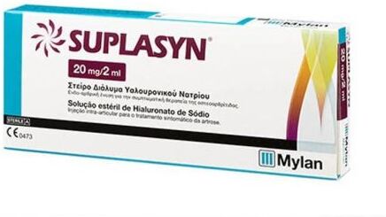 Mylan  Suplasyn Fertigspritze Natriumhyaluronat 20 mg 2 ml