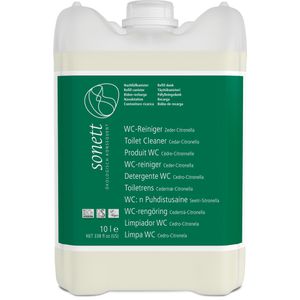Sonett WC-Reiniger DE3002, Zeder-Citronella, flüssig, mit Frischeduft, Kanister 10 Liter