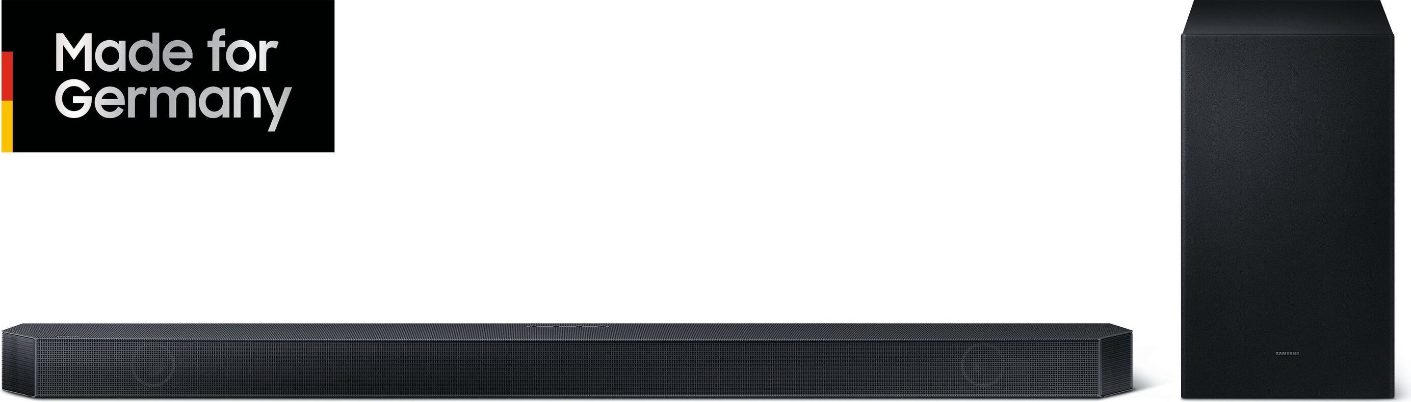 Samsung Q-Serie Soundbar HW-Q710D 3.1.2-Kanal-Surround-Sound & 6.5" Subwoofer (2024), 3.1.2 Kanäle, 320 W, 3D Sound, DTS Digital Surround, DTS:X, Dolby Atmos, Dolby Digital Plus, Dolby TrueHD, High..., Adaptiv, Game Pro 2.0, Standard, Surround Sound Erweiterung, 160 W, 160 W