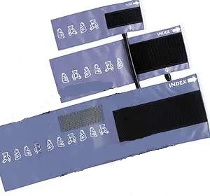 Rudolf Riester GmbH Klettenmanschette für Kinder, 1-Schlauch, blau, 10x35,5cm 129
