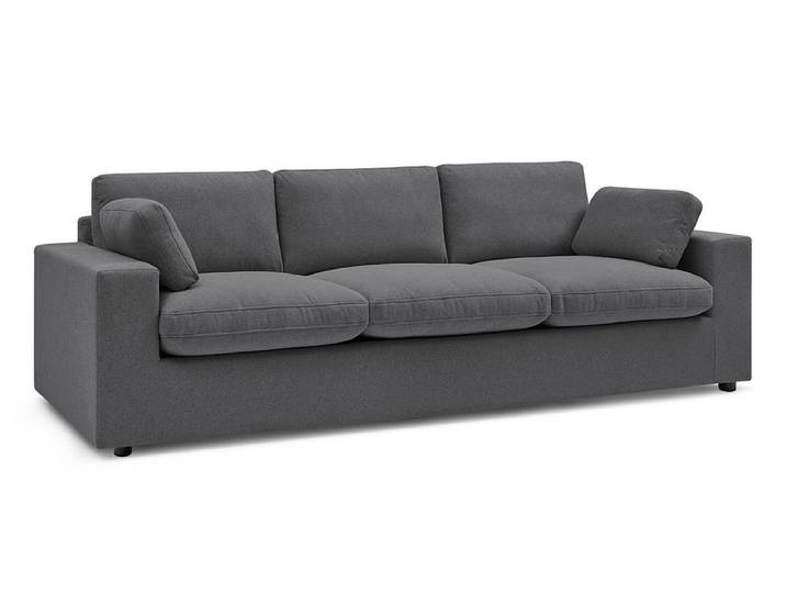 Sofa BOBOCHIC BELAIR Stoff dunkelgrau
