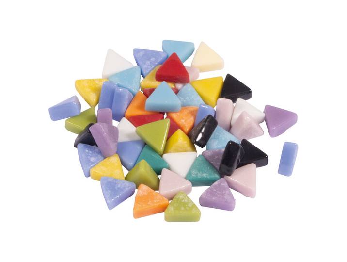Triangle Glas Mosaik Mix, Dose 500g