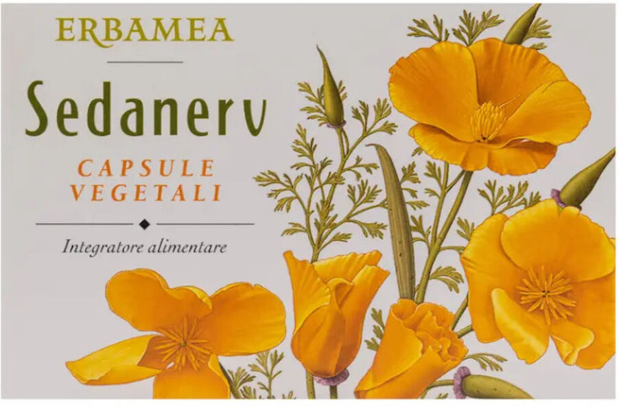 ERBAMEA Srl Sedanerv 30 capsule - Integratore per il rilassamento
