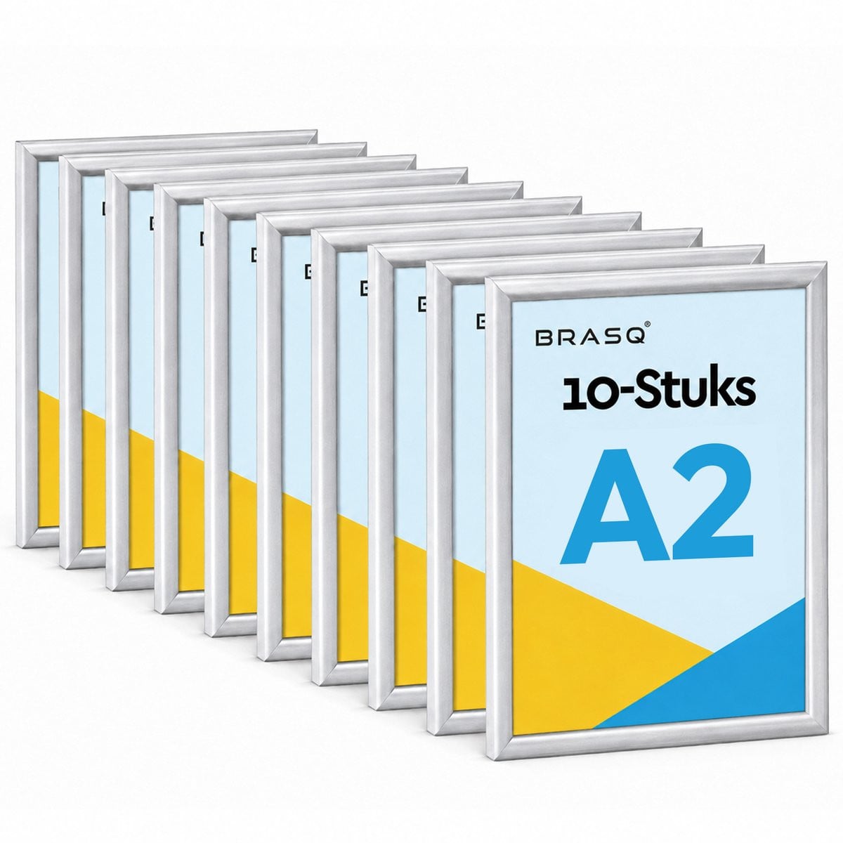 BRASQ Kliklijst A2 - Grijs - 25mm - Fotolijst en Wissellijst