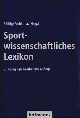 Peter Röthig - Sportwissenschaftliches Lexikon - Preis vom 10.10.2026 11:48:34 h