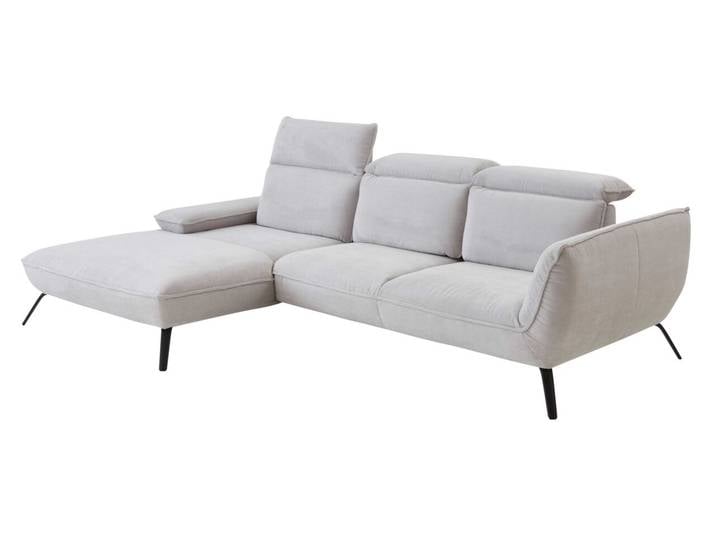 Moderano Longchairkombination BETA, silber, Stoff