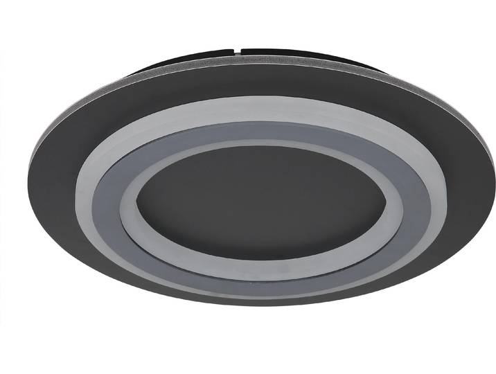 Plafonnier LED\, intensité lumineuse variable\, télécommande\, D 34 cm