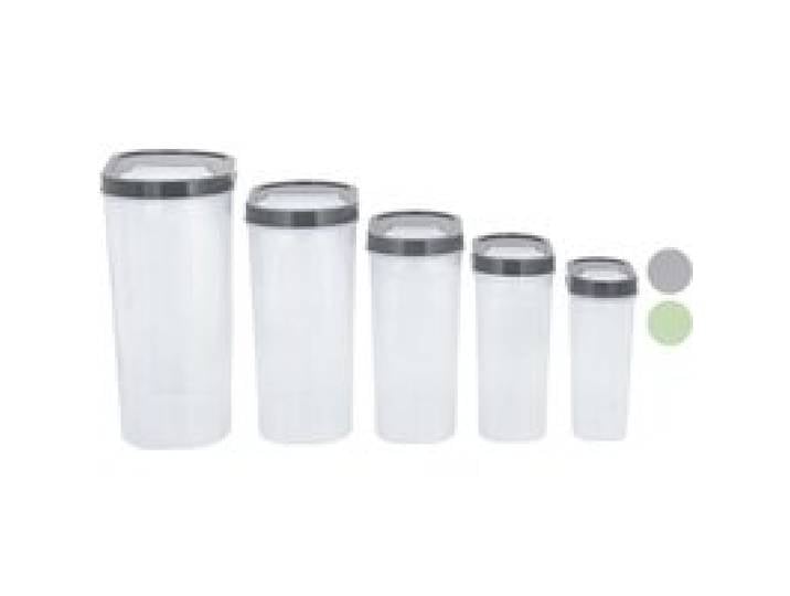SILVERCREST® Boîtes verseuses en plastique, 5 pièces