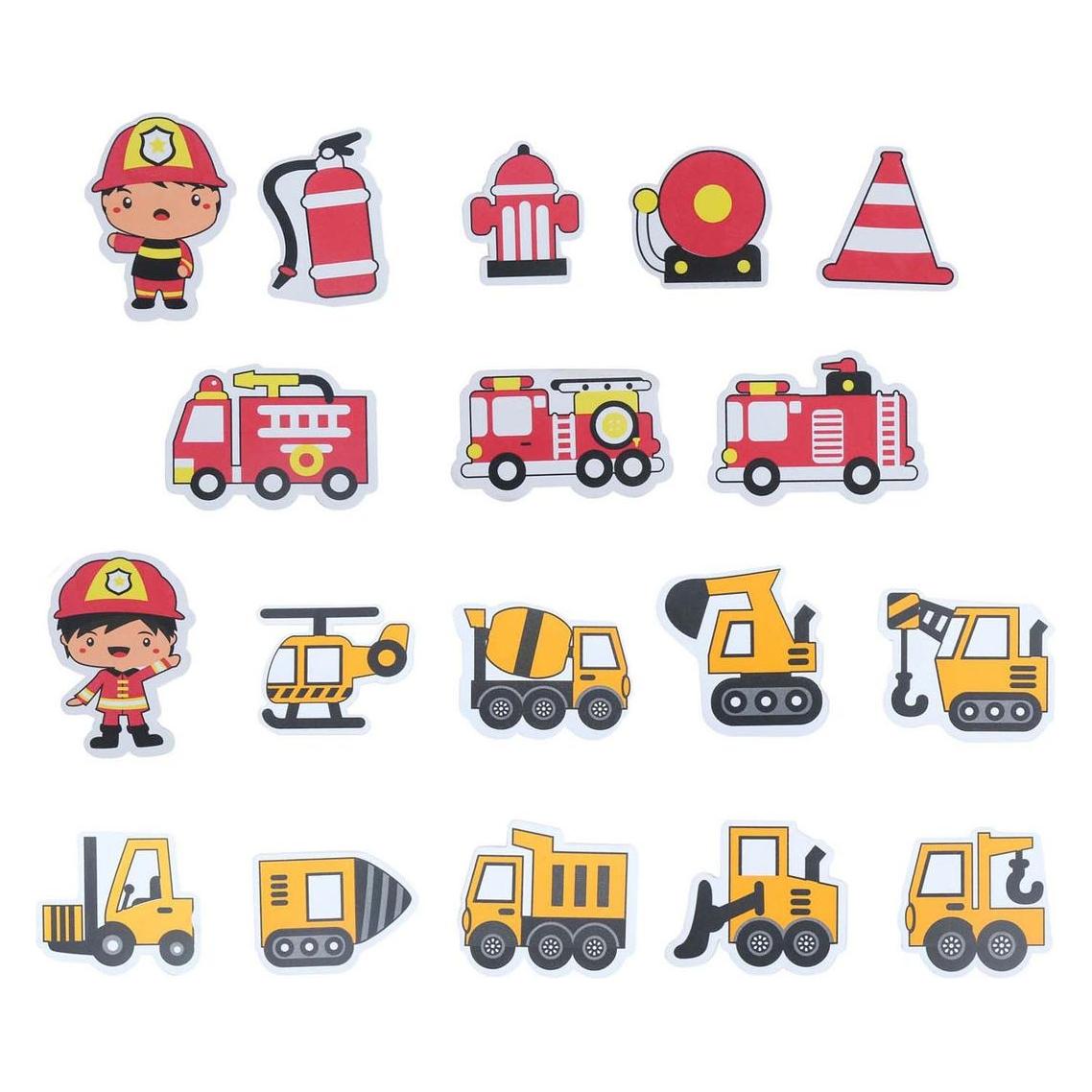 Lobbes Schaumbadfiguren Feuerwehr & Bau (64345701)