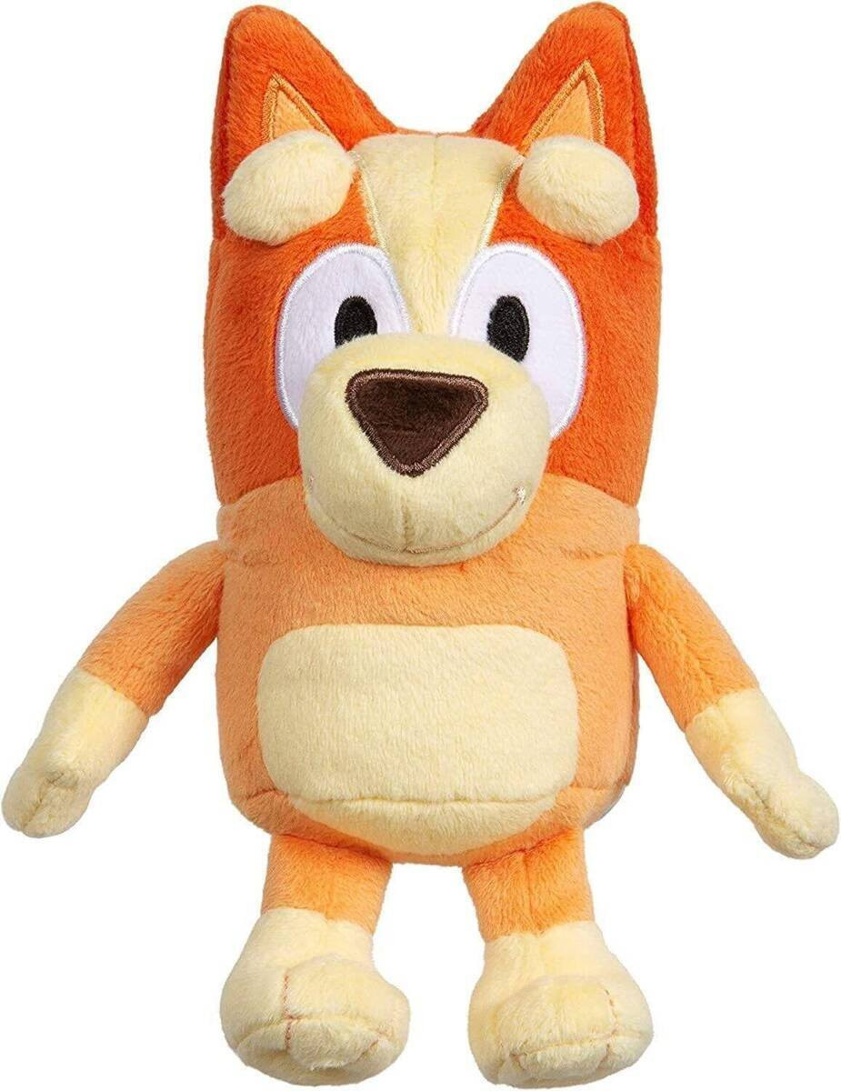 Gustaw Teddybeer Bingo Bluey Friends, Pluche Knuffelbeer, Groot XXL, 18 cm