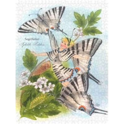 CALVENDO Puzzle Iphiclides Podalirius - Segelfalter | 1000 Teile Lege-Größe 64x48cm Foto-Puzzle für glückliche Stunden