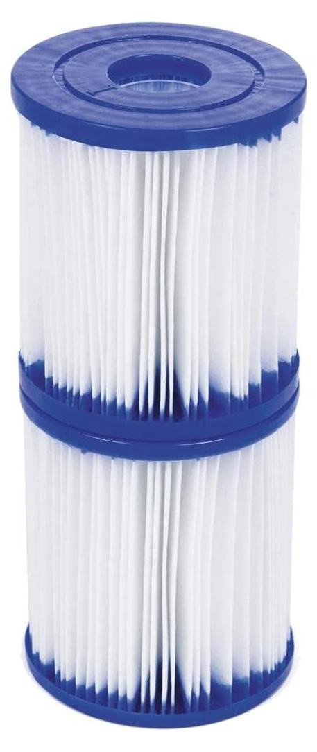 Bestway Flowclear filterpatronen maat I, dubbele verpakking, 8,0 x 9,0 cm