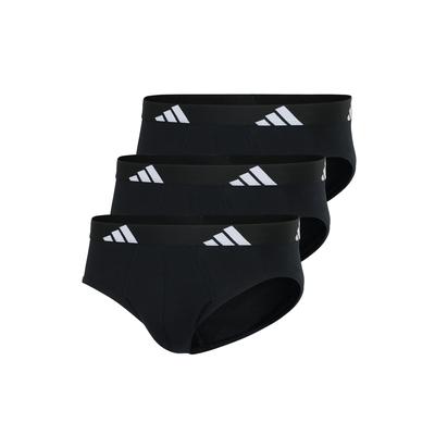 Slip ADIDAS ORIGINALS "Slip 3er Pack", Herren, Gr. L, schwarz, Obermaterial: 95% Baumwolle CO. 5% Elasthan EL., Unterhosen Slip