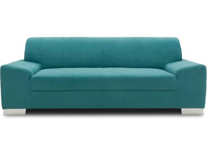 DOMO. collection Sofa Alisson, 3er Couch, 3 Sitzer, 3er Garnitur, Polstergarnitur 199 x 83 x 75 cm (BxTxH), in türkis
